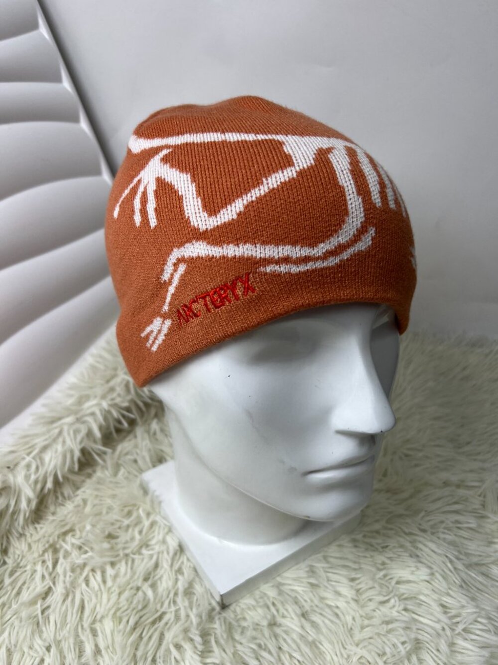 Arc'teryx Beanie Hat Embroidered Bird Logo Winter Knit Toque Unisex Outdoor Cap